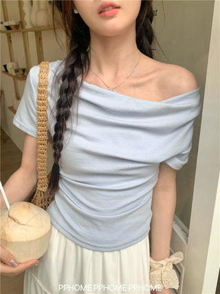 right-angle round tee top