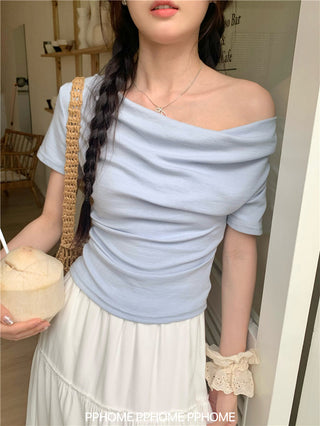 right-angle round tee top