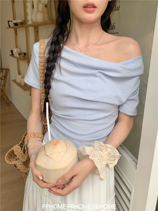 right-angle round tee top