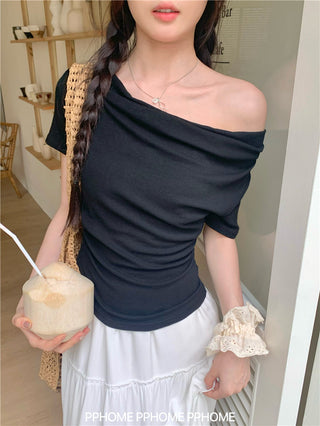 right-angle round tee top