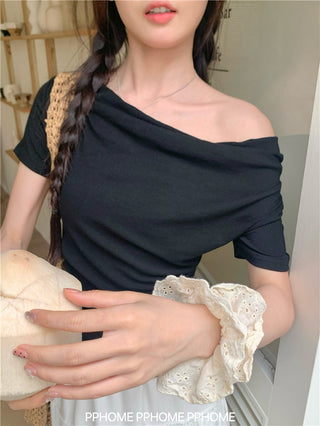 right-angle round tee top