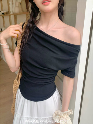 right-angle round tee top