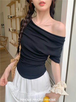 right-angle round tee top