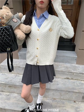 plaid mid sun shirt Sweater