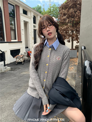 plaid mid sun shirt Sweater