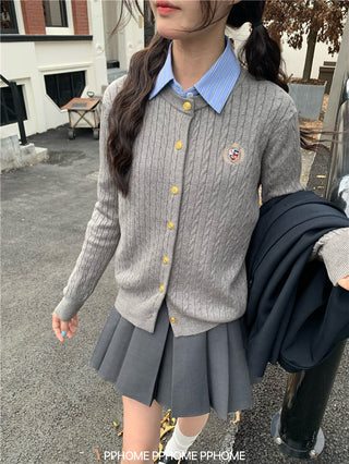 plaid mid sun shirt Sweater