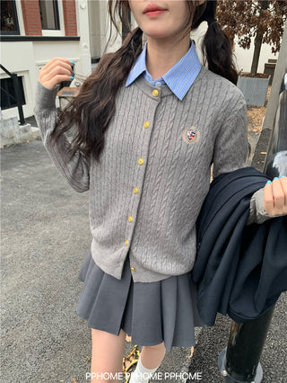 plaid mid sun shirt Sweater