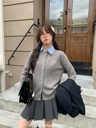 plaid mid sun shirt Sweater
