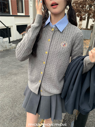plaid mid sun shirt Sweater