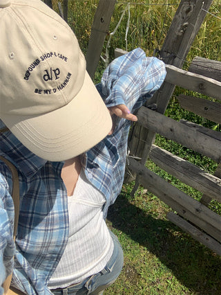cream striped shirt top