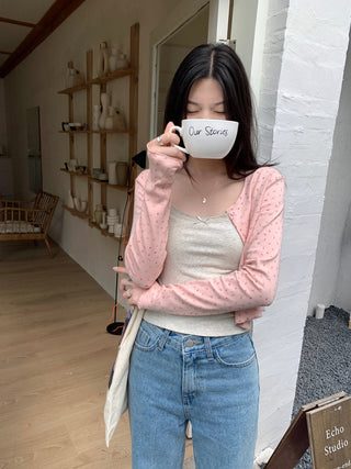 floral sling lace top