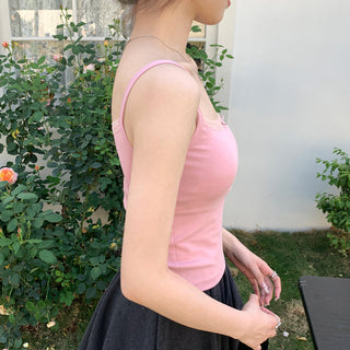 floral sling lace top