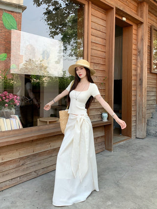 square collar 2pc set