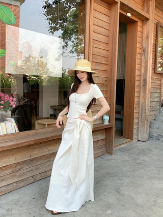 square collar 2pc set