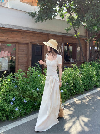 square collar 2pc set