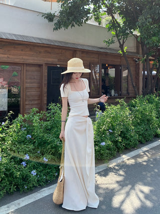 square collar 2pc set