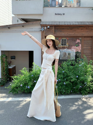 square collar 2pc set