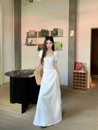 square collar 2pc set