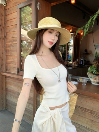 square collar 2pc set