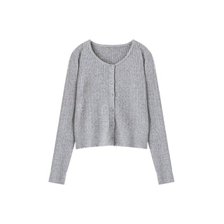 sticky twist cardigan coat