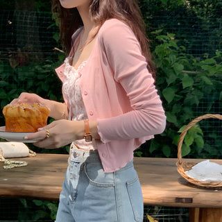 navel ruffle sun shirt