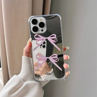Pink Mirror iPhone Case
