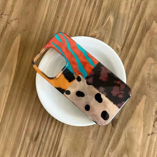 Retro Leopard iPhone Case