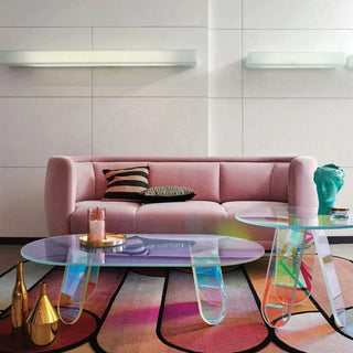 Iridescent Acrylic Coffee Table