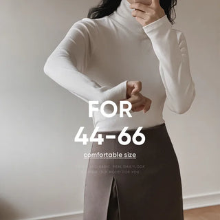 (Slim Fit/Basic Fit) Turtleneck T-Shirt - 7 Colors