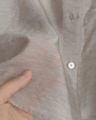 Cooling Tencel Roll-Up Blouse