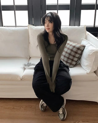 (Short/Basic/Long) (5 colors) Cotton Slacks Pants