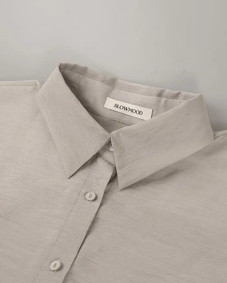 Cooling Tencel Roll-Up Blouse