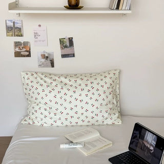 Soft Girl Aesthetic Cotton Pillowcase