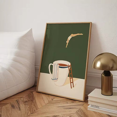 Retro Coffee Poster