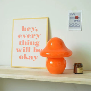 Curvy Mushroom Lamp