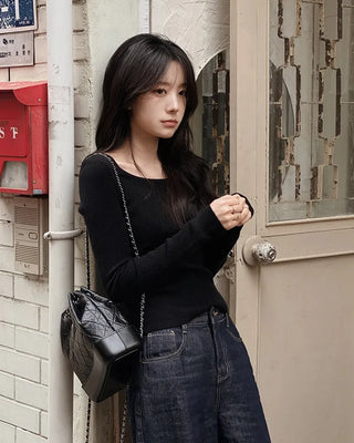Semi-square knit