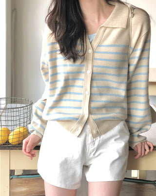 (7 colors) Color Cardigan