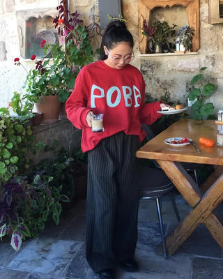(Unisex) POBA Patch Sweatshirt