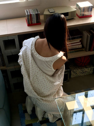 Frill Lace Deep V-Neck Sleeveless Spandex T-Shirt