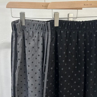 Corduroy Dot Track Pants, Polka Dot Corduroy Pants, Sweatpants