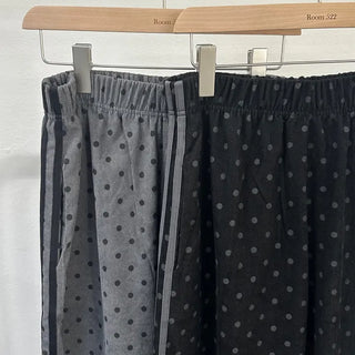 Corduroy Dot Track Pants, Polka Dot Corduroy Pants, Sweatpants