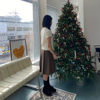 Velvet Frill T-shirt Winter Short Sleeve Tee