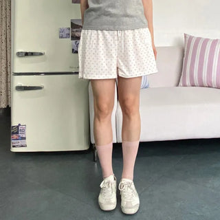 Vivid see-through long socks, summer socks, summer color socks, rain boot socks