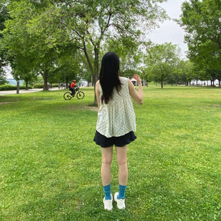 Polka Dot Sleeveless Blouse Mori Girl Dot Summer Sleeveless T-shirt