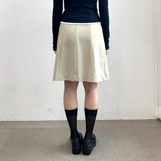 Pleated Midi Skirt