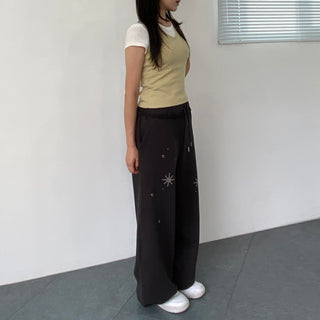 Layered halterneck ribbed sleeveless t-shirt