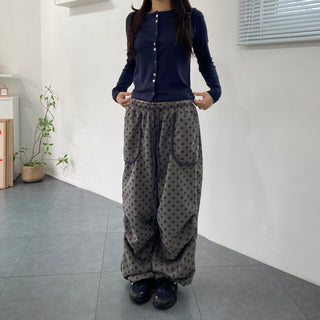 Colorful Button Stretch Cardigan Slim Fit Daily Cotton Cardigan