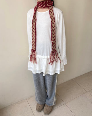 Hairy Lace Track Jogger Pants Sweatpants