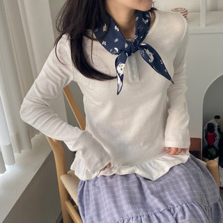 Ribbon Cat Triangle Bandana Cat Scarf Haircut Bandana