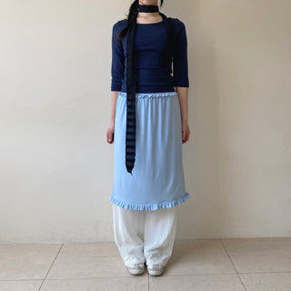 Boat Neck Sleeveless T-shirt, Lip Neck, Basic Stretch Spandex Layered T-shirt